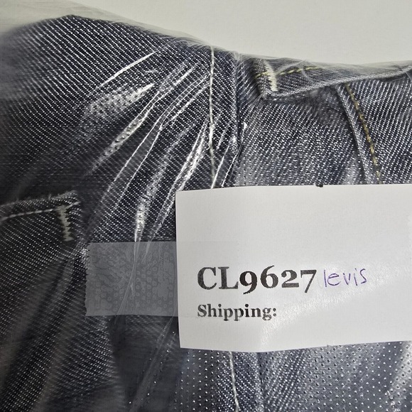 Levis 514 Jeans Mena 38x34 Blue Slim Straight Medium Wash Denim Skater Y2K‎ - Picture 14 of 14